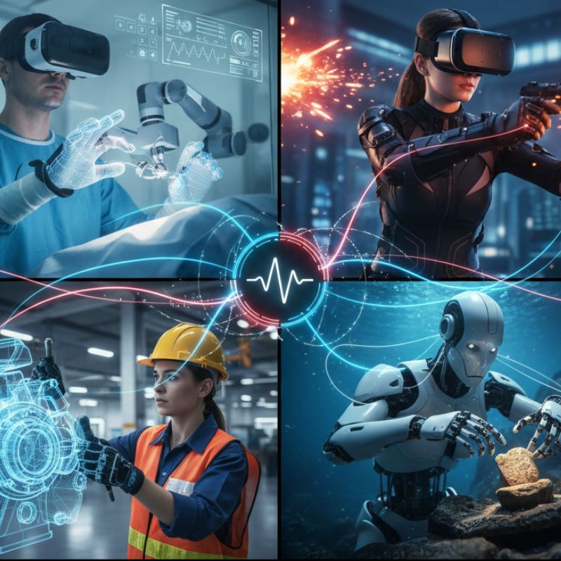 les applications en haptique