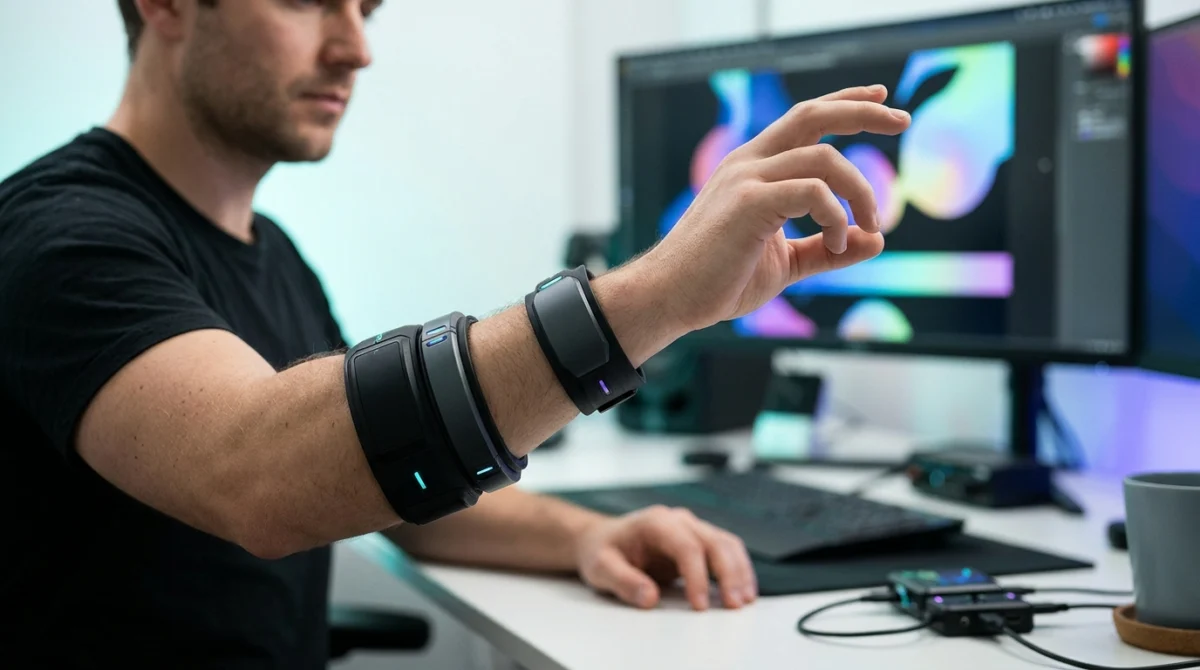Bracelet EMG et Meta Neural Band : le contrôle neural expliqué