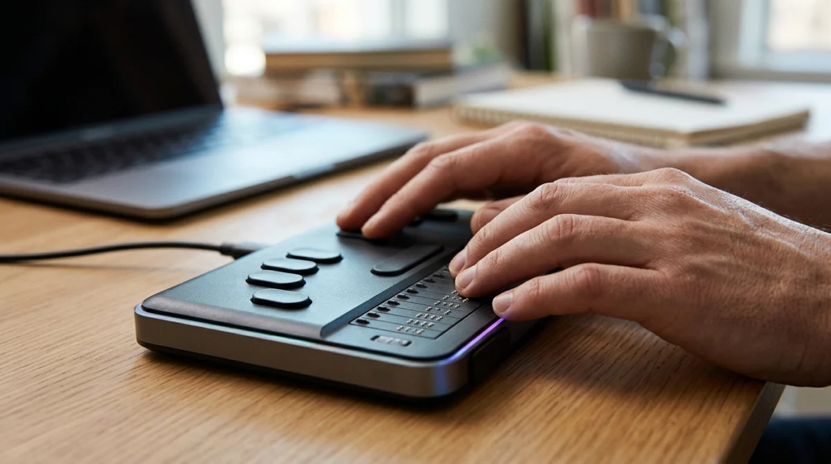 Le braille : alphabet, chiffres, histoire et technologies