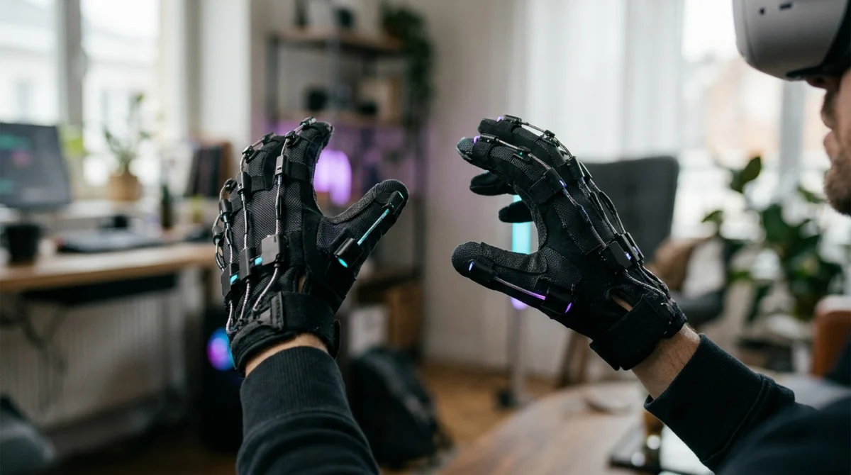 Gants haptiques VR : comment toucher le virtuel en 2026 ?