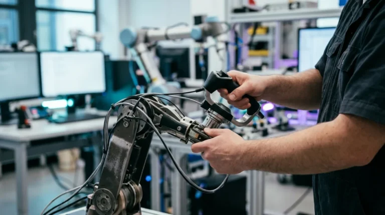 Haptique dans l’industrie : bras, simulateurs et formation