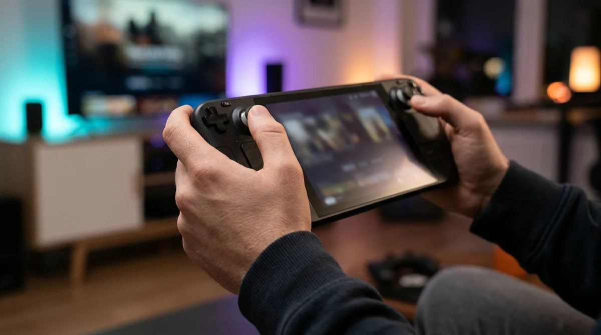 Steam Deck : Guide complet, ergonomie, jeux et accessoires