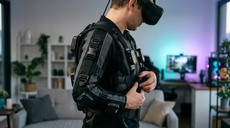 Veste et gilet haptique : le guide complet pour la VR et le jeu